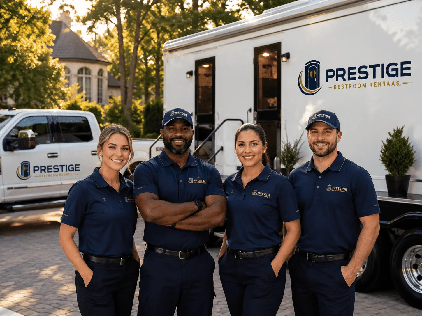 Trusted Luxury Portable Restrooms company in Effie, LA